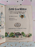 Vintage 1960 Little Lost Kitten Rand McNally Tip-Top Elf Book Hardcover