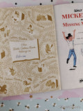 Vintage 1978 4th Printing Disney's Mickey Mouse & the Missing Mouseketeers Little Golden Book Hardcover