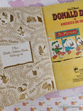 Vintage 1975 Disney's Donald Duck in America on Parade Little Golden Book Hardcover