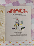 Vintage 1971 Bugs Bunny's Carrot Machine Little Golden Book Hardcover