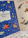 Vintage 1958 1st Printing Birds Giant Little Golden Book Hardcover