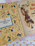 Vintage 1954 1st Printing Roy Rogers and Cowboy Toby Little Golden Book Hardcover