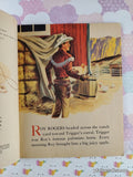 Vintage 1954 1st Printing Roy Rogers and Cowboy Toby Little Golden Book Hardcover