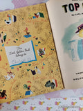 Vintage 1962 1st Printing Hanna-Barbera Top Cat Little Golden Book Hardcover