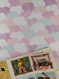 Vintage 1957 1st Printing Cowboy Stamps Little Golden Activity Book Hardcover *w/Stamps*