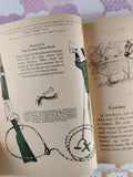 Vintage 1957 1st Printing Cowboy Stamps Little Golden Activity Book Hardcover *w/Stamps*