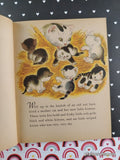 Vintage 1946 1st Printing The Shy Little Kitten Little Golden Book (Blue Spine) Hardcover