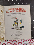 Vintage 1973 2nd Printing Bugs Bunny's Carrot Machine Little Golden Book Hardcover
