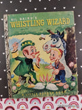 Vintage 1952 1st Printing Bil Baird's Whistling Wizard Little Golden Book Hardcover