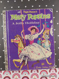 Vintage 1973 5th Printing Disney's Mary Poppins: A Jolly Holiday Little Golden Book Hardcover