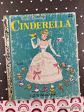 Vintage 1981 41st Printing Disney's Cinderella Little Golden Book Hardcover