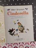 Vintage 1981 41st Printing Disney's Cinderella Little Golden Book Hardcover