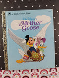 Vintage 1991 Disney's Mother Goose Little Golden Book Hardcover