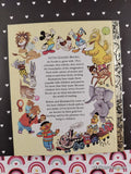 Vintage 1991 Disney's Mother Goose Little Golden Book Hardcover