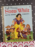 Vintage Disney's Snow White & the Seven Dwarfs Little Golden Book Hardcover