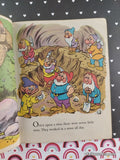 Vintage 1952 1st Printing Disney's Seven Dwarfs Find a House Mickey Mouse Club Book Hardcover