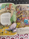 Vintage 1952 1st Printing Disney's Seven Dwarfs Find a House Mickey Mouse Club Book Hardcover