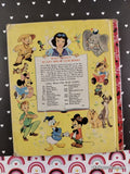 Vintage 1952 1st Printing Disney's Seven Dwarfs Find a House Mickey Mouse Club Book Hardcover