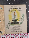 Vintage 1963 1st Printing Disney's The Sword in the Stone Little Golden Book Hardcover