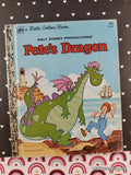Vintage 1977 Disney's Pete's Dragon Little Golden Book Hardcover
