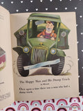 Vintage 1957 1st Printing Animal Stories Giant Little Golden Book Hardcover