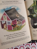 Vintage 1957 1st Printing Animal Stories Giant Little Golden Book Hardcover