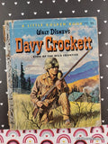 Vintage 1955 1st Printing Disney's Davy Crockett Little Golden Book Hardcover