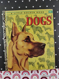 Vintage 1952 1st Printing Dogs Little Golden Book Hardcover