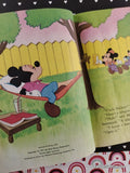 Vintage 1972 2nd Printing Walt Disney World: Surprise for Mickey Mouse Little Golden Book Hardcover