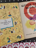 Vintage 1960 1st Printing Quick Draw McGraw Little Golden Book Hardcover