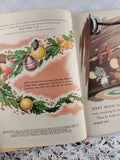 Vintage 1954 1st Printing Tom & Jerry's Merry Christmas Little Golden Book Hardcover