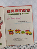 Vintage 1966 Santa's Surprise Book Whitman BIG Tell-a-Tale Hardcover