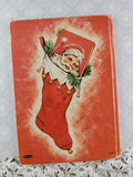Vintage 1966 Santa's Surprise Book Whitman BIG Tell-a-Tale Hardcover