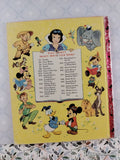 Vintage 1950 1st Printing Disney's Santa's Toy Shop Mickey Mouse Club Hardcover