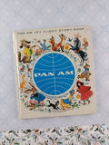 Vintage 1953 The Night Before Christmas Pan Am Jet Flight Miniature Hardcover