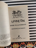 Vintage 2001 1st Printing Buffy x Angel: Unseen, Door to Alternity Softcover