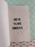 Vintage 2002 New York Ninjas #4 American Chillers Softcover, Like New *Signed*