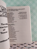 Vintage 2006 Terrible Tractors of Texas #5 American Chillers Softcover, Like New *Signed*