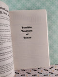 Vintage 2006 Terrible Tractors of Texas #5 American Chillers Softcover, Like New *Signed*