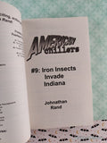 Vintage 2004 Iron Insects Invade Indiana #9 American Chillers Softcover, Like New *Signed*