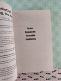 Vintage 2004 Iron Insects Invade Indiana #9 American Chillers Softcover, Like New *Signed*