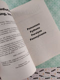 Vintage 2003 Poisonous Pythons Paralyze Pennsylvania #11 American Chillers Softcover, Like New *Signed*