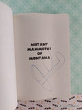 Vintage 2007 Mutant Mammoths of Montana #20 American Chillers Softcover, Like New *Signed*