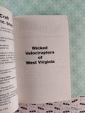 Vintage 2006 Wicked Velociraptors of West Virginia #23 American Chillers Softcover, Like New *Signed*