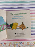 Vintage 1975 The Longest Birthday Whitman Tell-a-Tale Miniature Hardcover *Misprint*