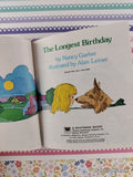 Vintage 1975 The Longest Birthday Whitman Tell-a-Tale Miniature Hardcover *Misprint*