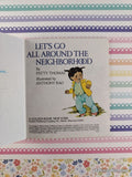 Vintage 1991 Let's Go All Around the Neighborhood First Little Golden Book Miniature Hardcover
