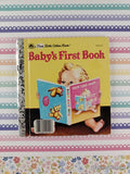 Vintage 1959 Baby's First Book First Little Golden Book Miniature Hardcover