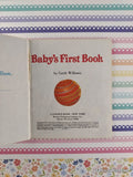 Vintage 1959 Baby's First Book First Little Golden Book Miniature Hardcover