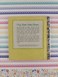 Vintage 1959 Baby's First Book First Little Golden Book Miniature Hardcover